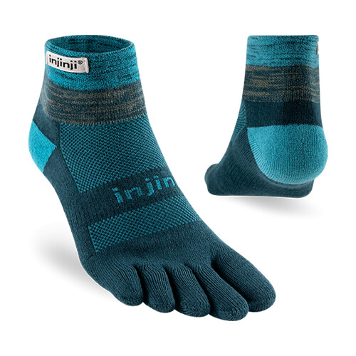 INJINJI - TRAIL Midweight Mini-Crew Coolmax MIDNITE