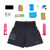 T8 SHERPA Shorts (combines shorts and running belt) mens - Black