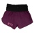 WOMEN'S SHORTS T8 SHERPA BURGUNDY
